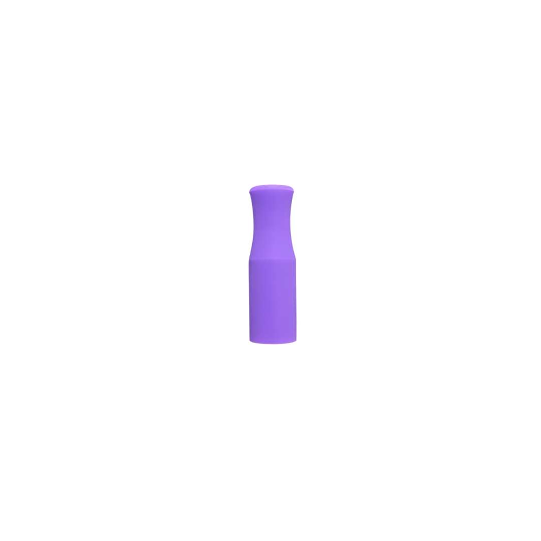 6mm in diameter, purple silicone tip