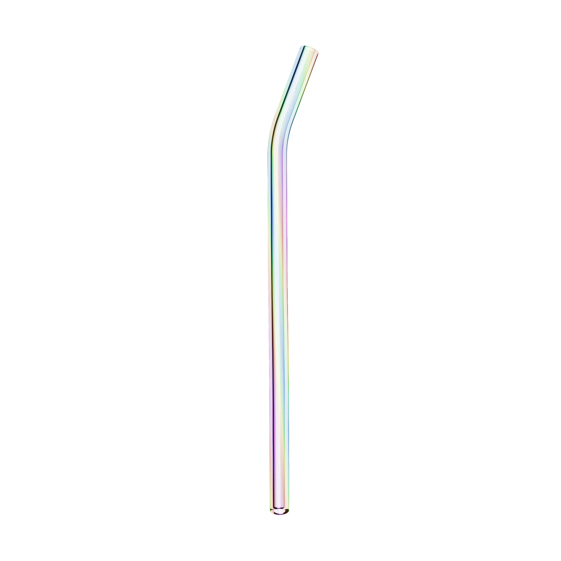 Glass Straws, Mermaid Straw, Reusable Straw, mermaid glass curved single