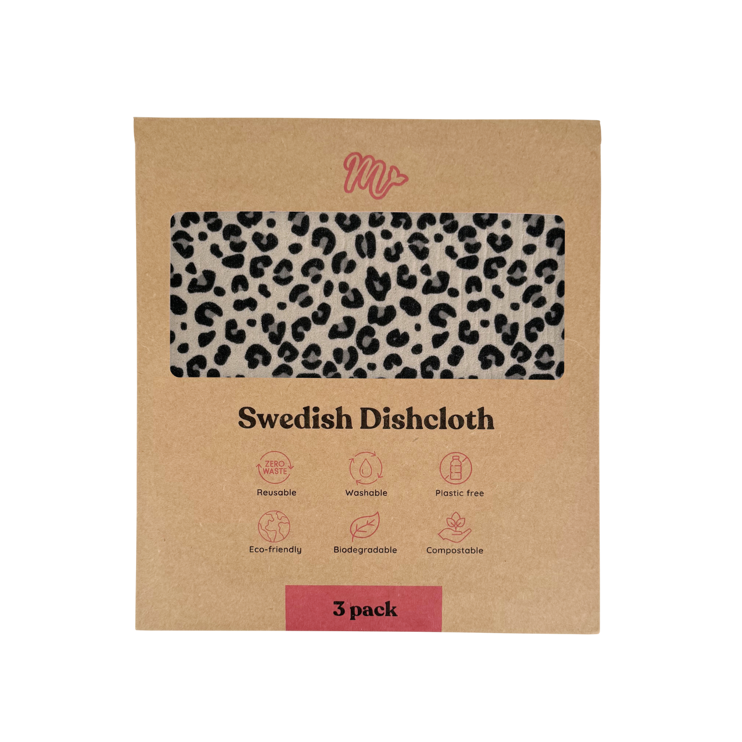 Leopard Swedish Dishcloths