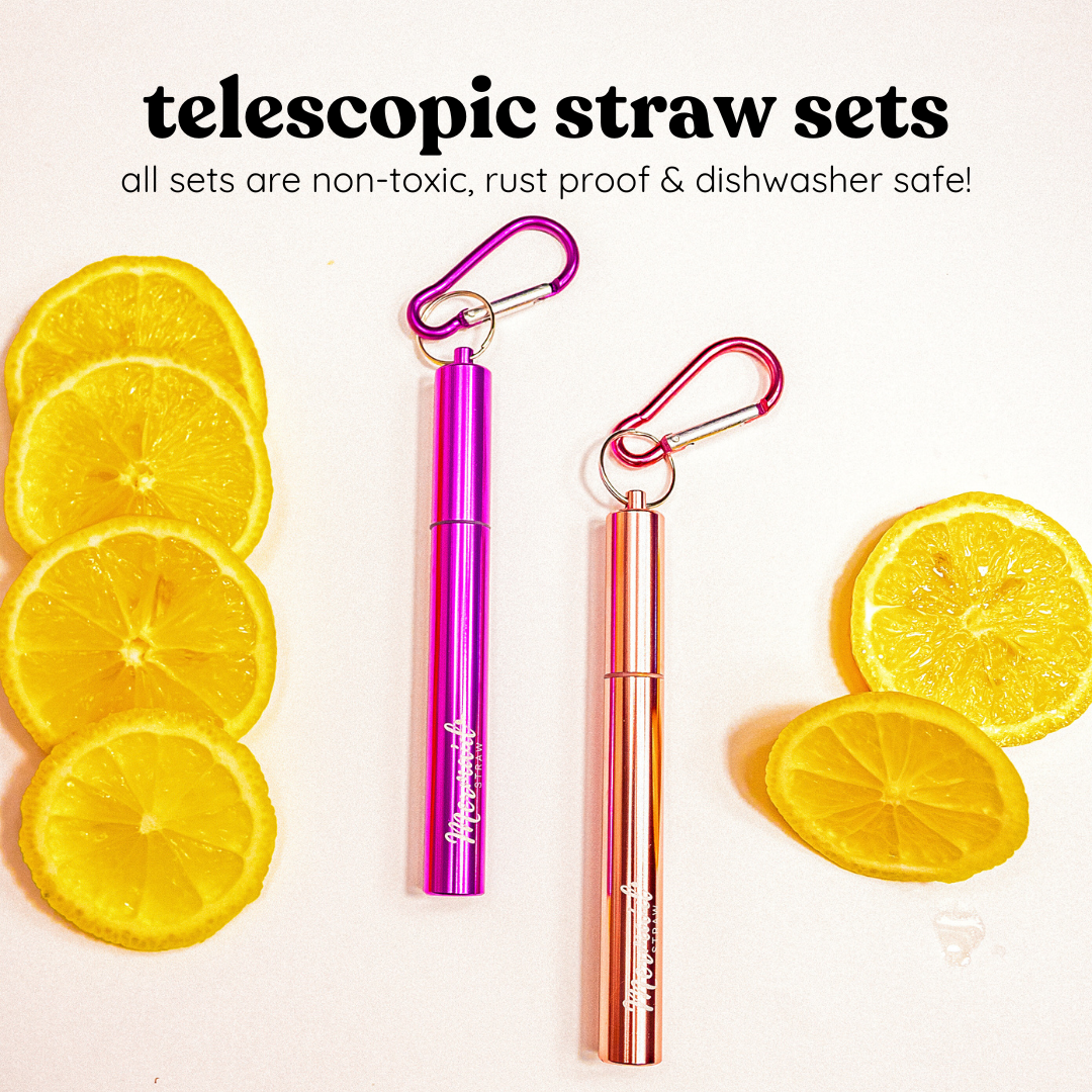 Telecopic Straw Sets