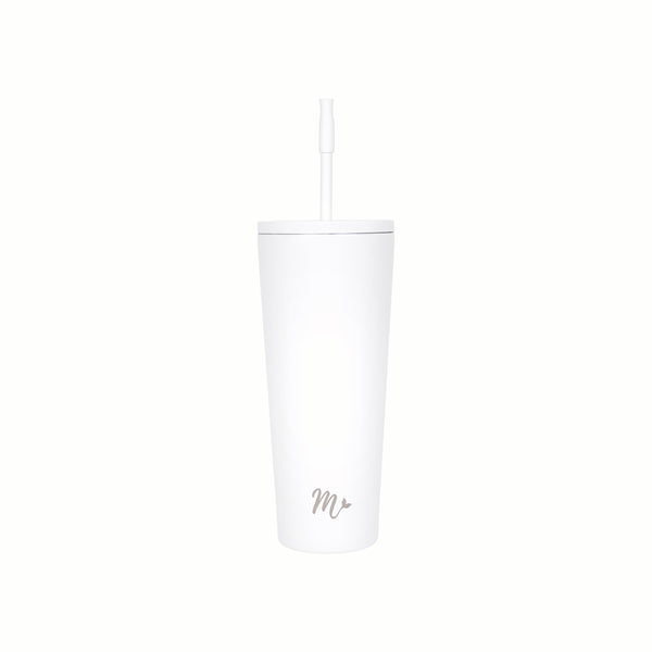 Classic 24-Oz. Tumbler with Straw & Lid - Simple Modern