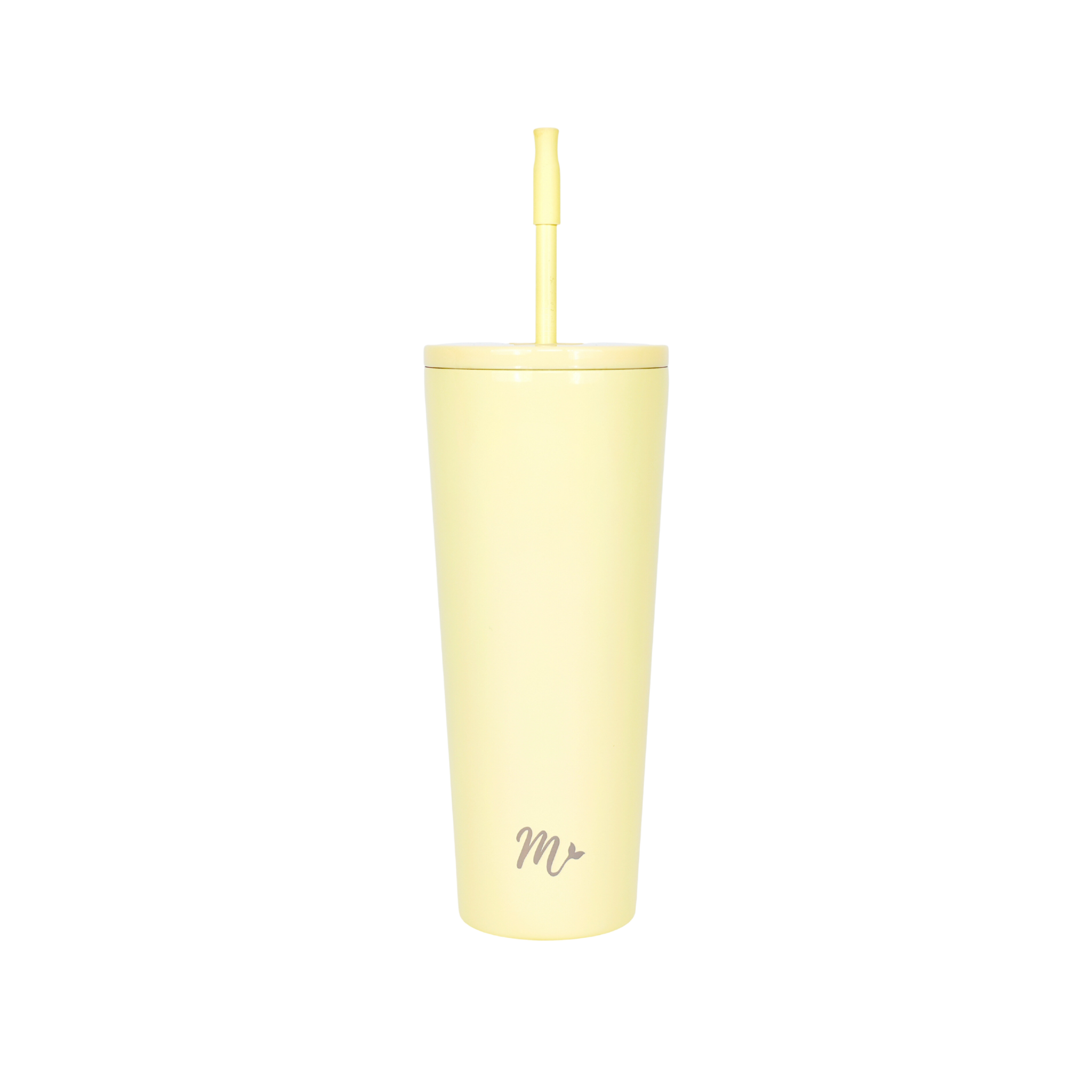 22oz Pale Yellow Tumbler