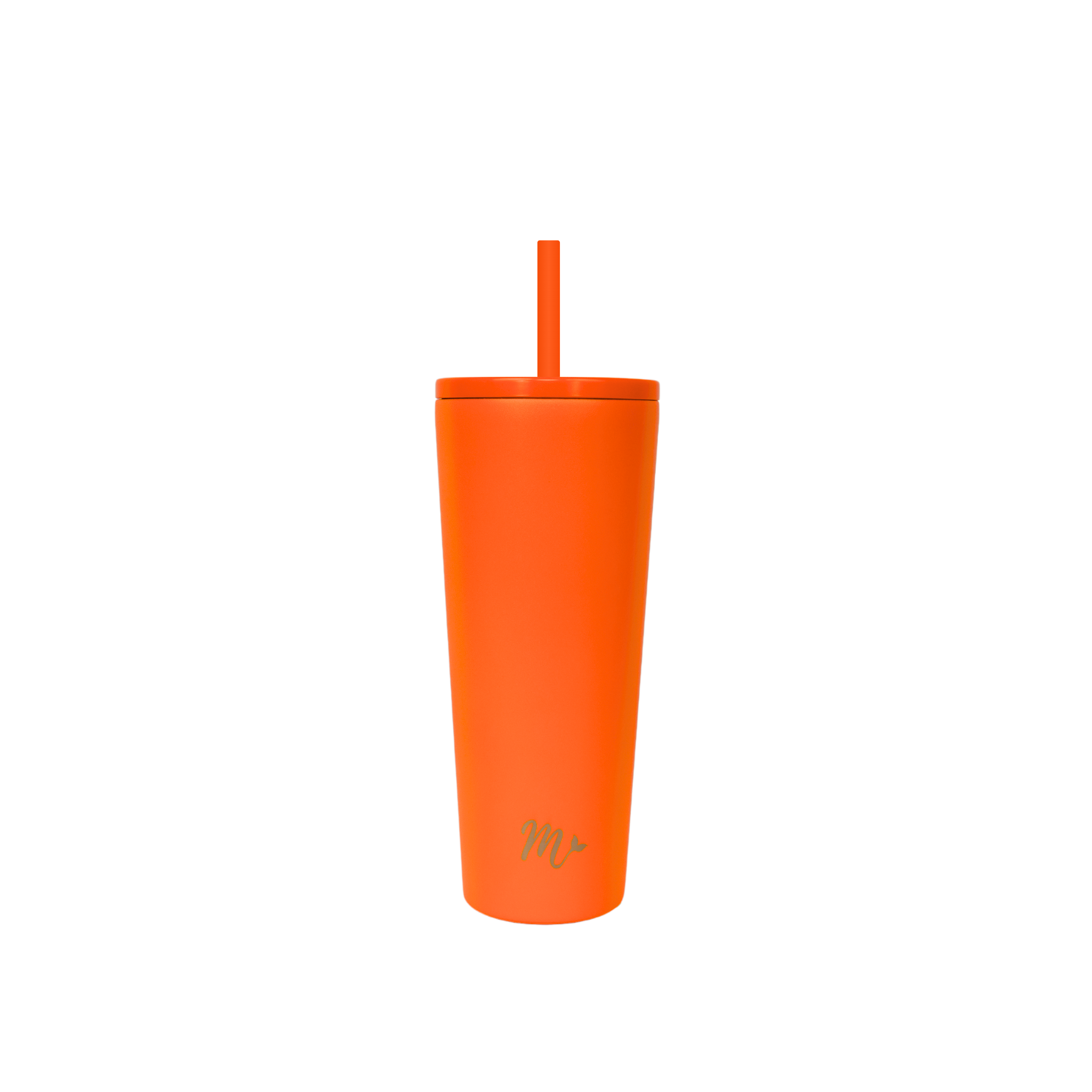 22oz Orange Tumbler