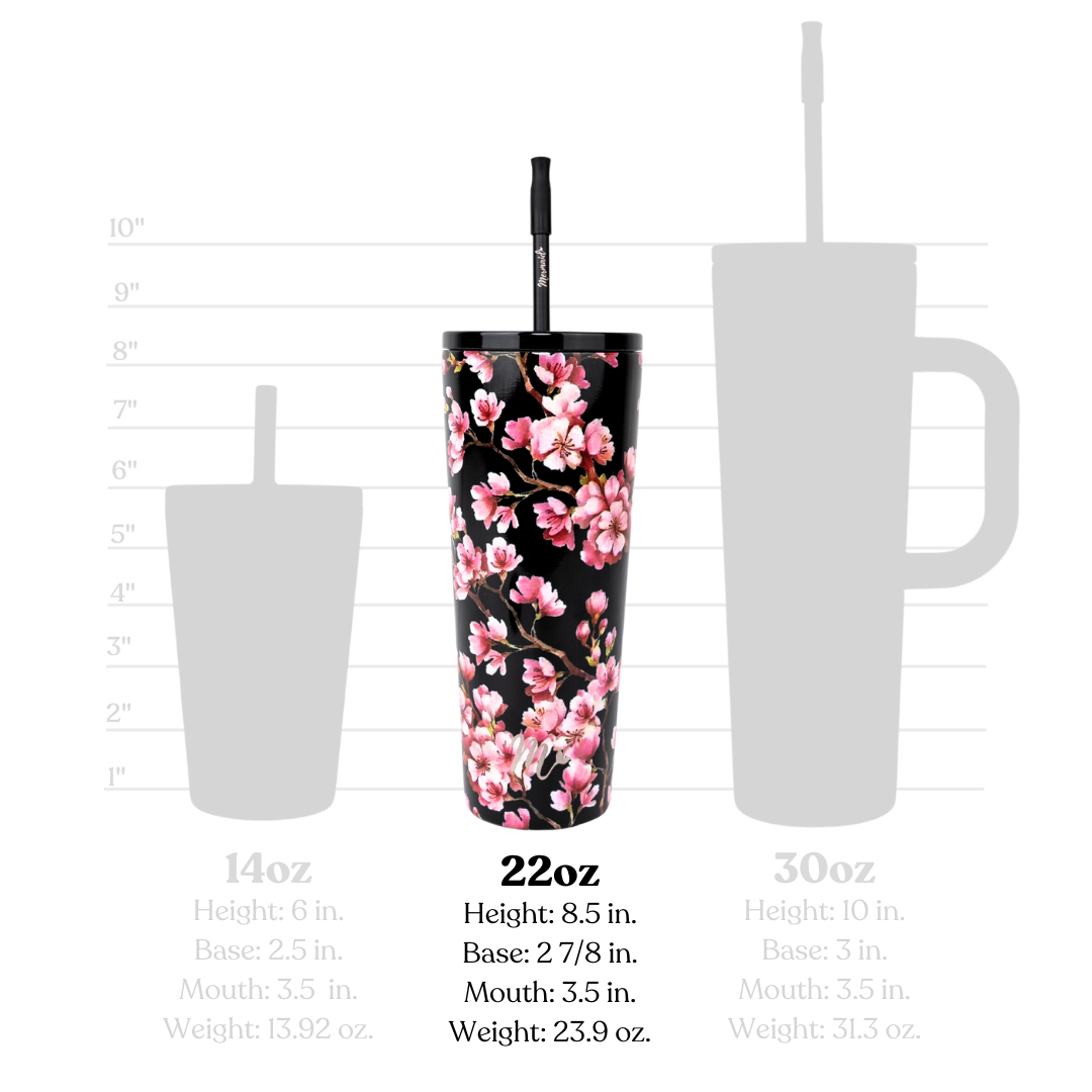 22oz Forget Me Not Cup