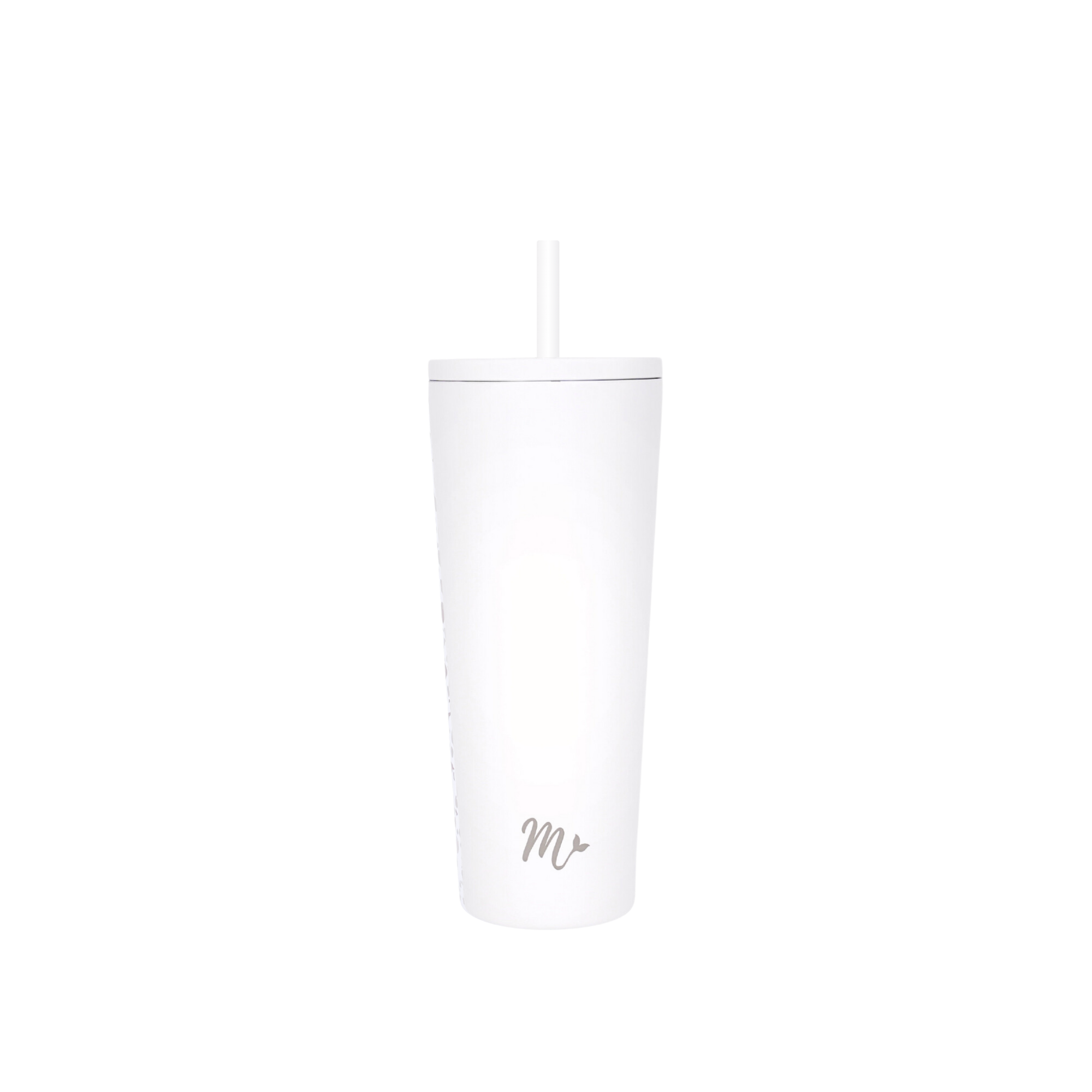 22oz White Tumbler