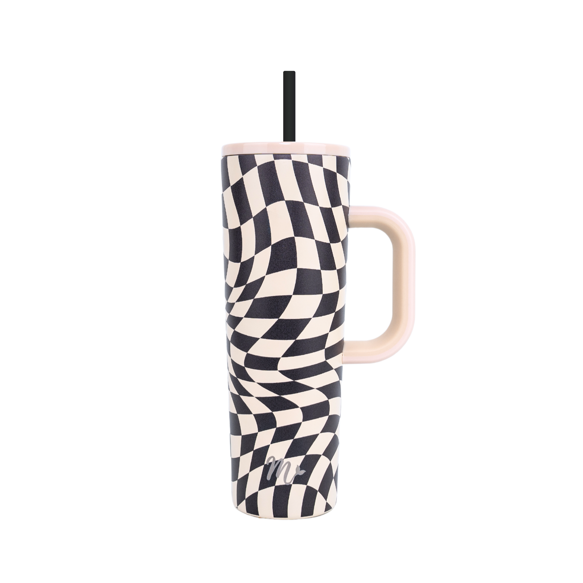 30oz Wavy Checker Tumbler