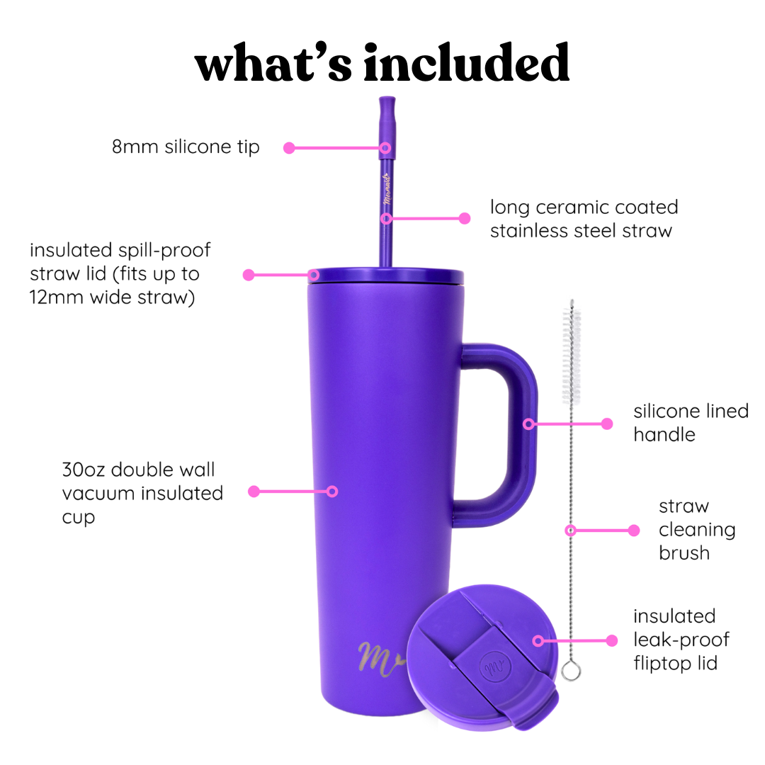 30oz Purple Cup