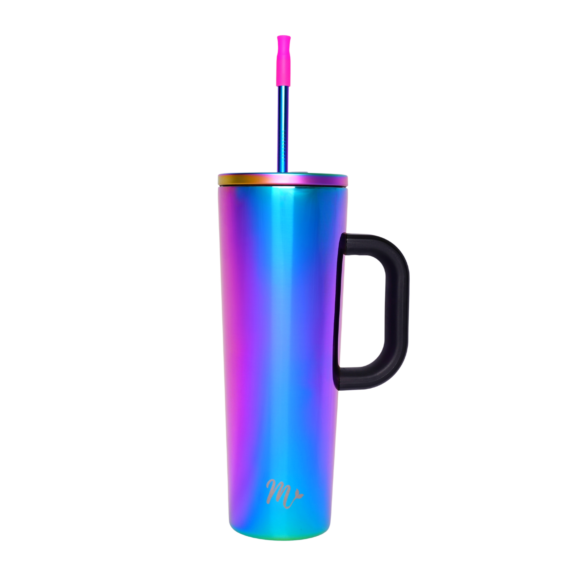 30 Oz Stainless Steel Tumbler with Straw for Sale