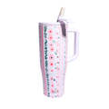 40oz Flo Tumbler - Blossomed Rows