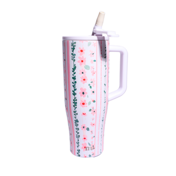 40oz Flo Tumbler - Blossomed Rows