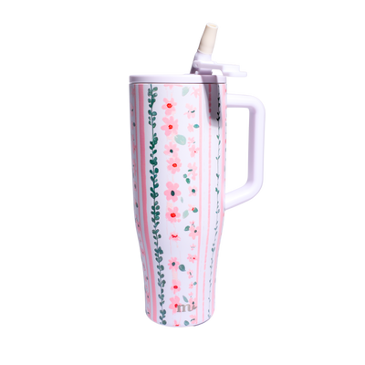 40oz Flo Tumbler - Blossomed Rows