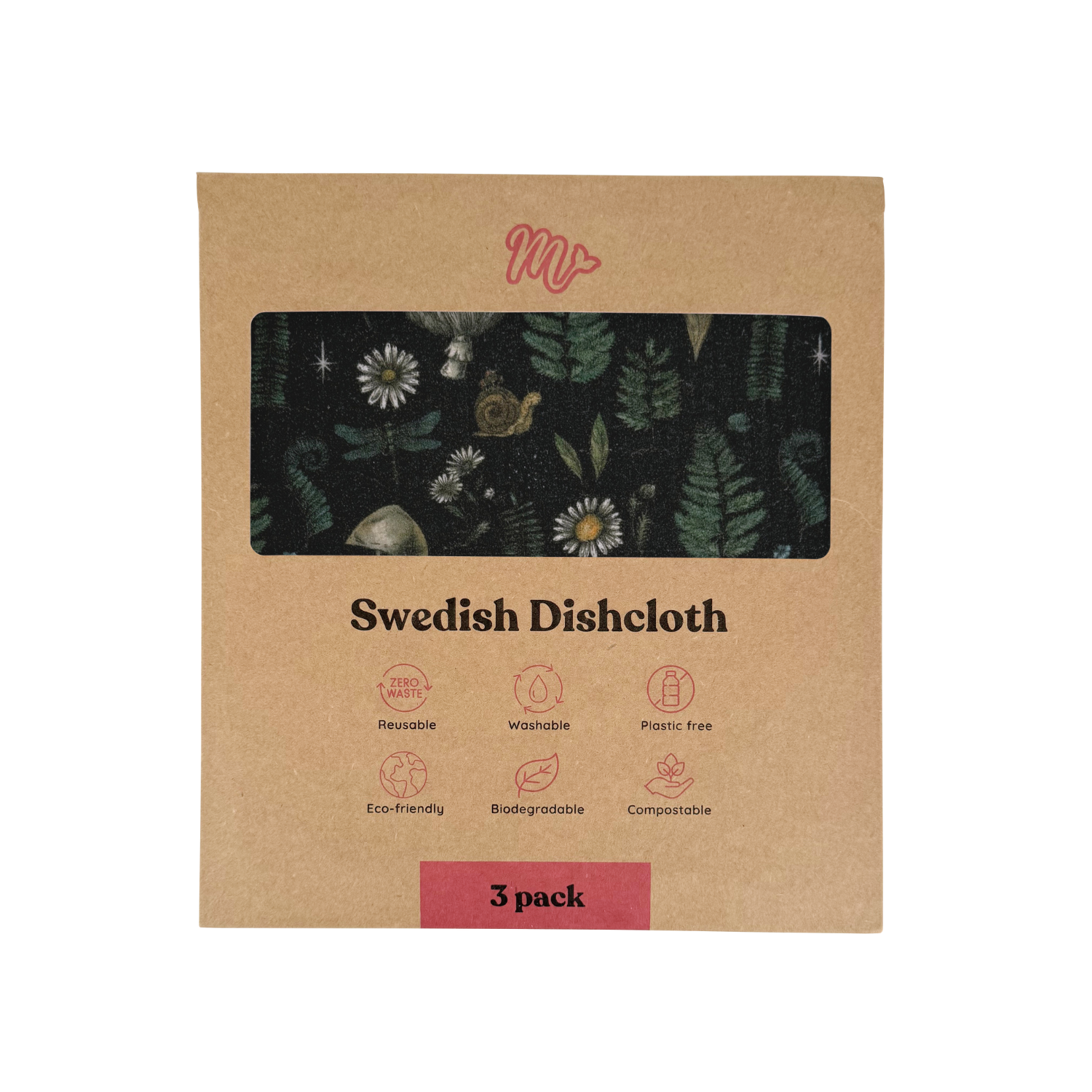 Enchanted Forest Swedish Dishcloths