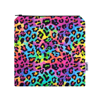 Rainbow Leopard Reusable Essentials Bag