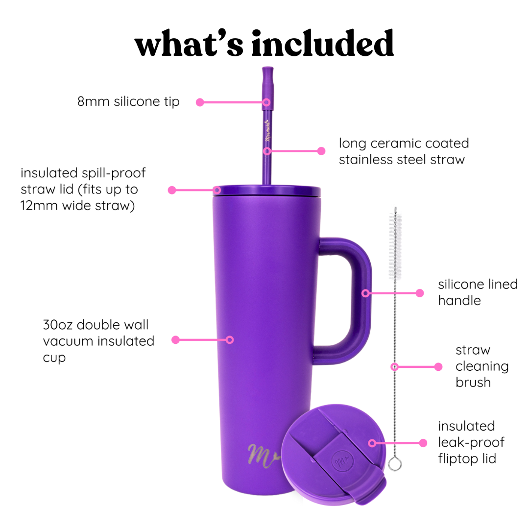 30oz Purple Tumbler