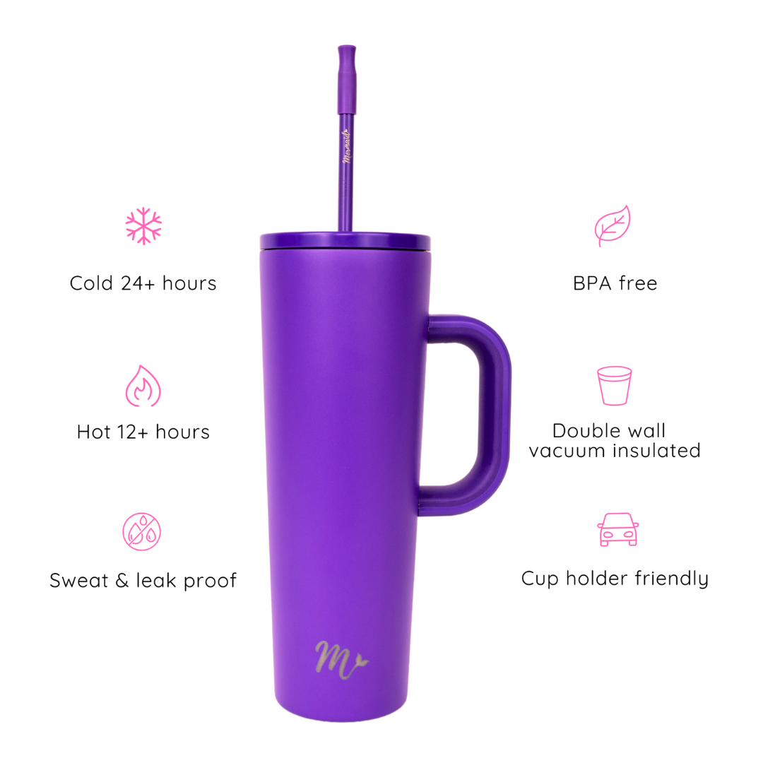 30oz Purple Cup