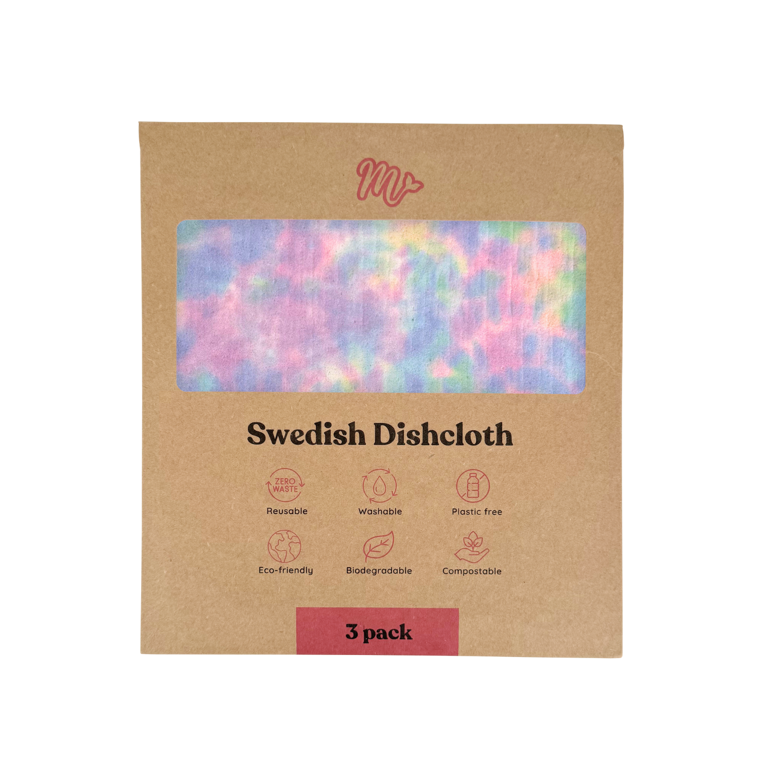 Tie Dye Swedish Dishcloths