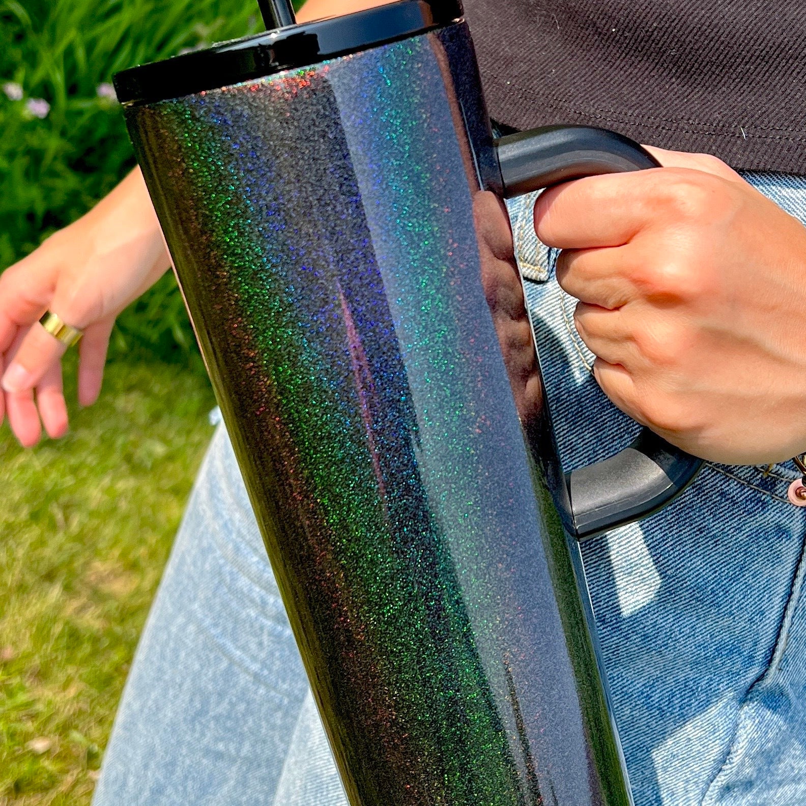 30oz Black Opal Tumbler