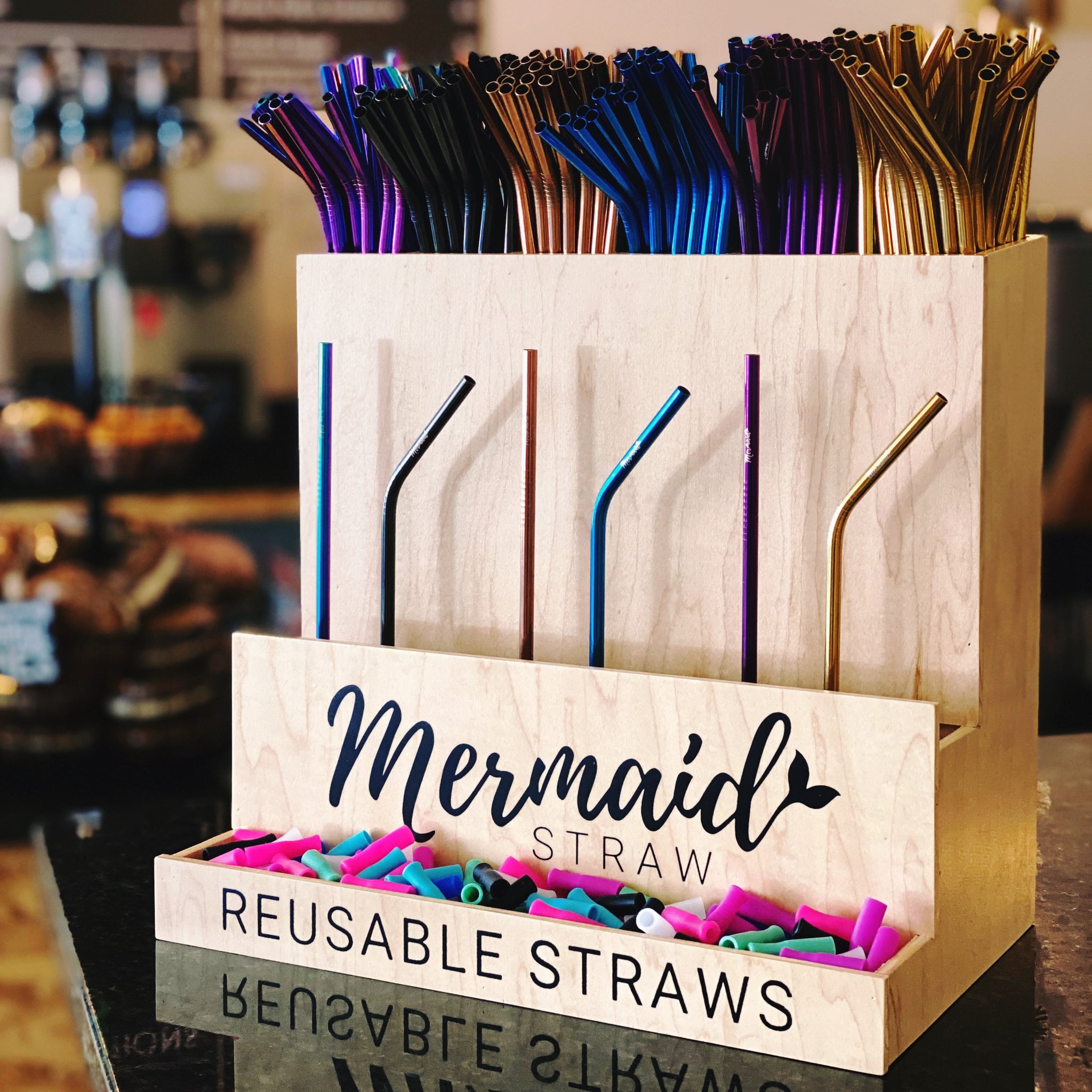 Reusable Mermaid Straw