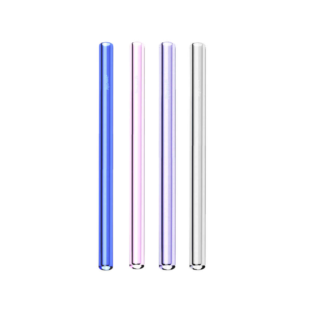 Smoothie Glass Straw Packs - Blush Breeze