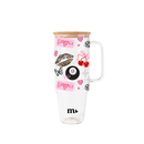 40oz Glass Tumbler - Lucky Kiss