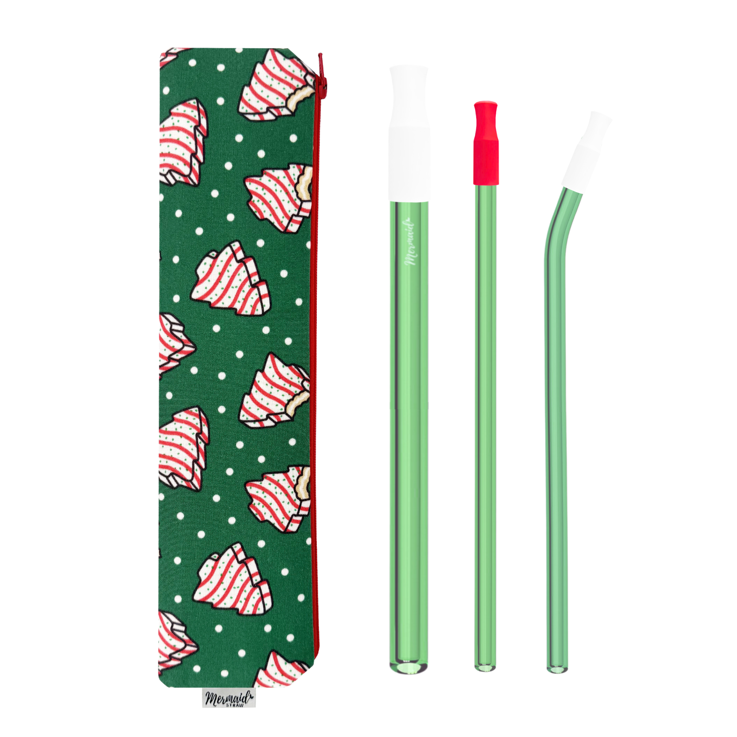 Christmas Tree Cakes Straw Pack