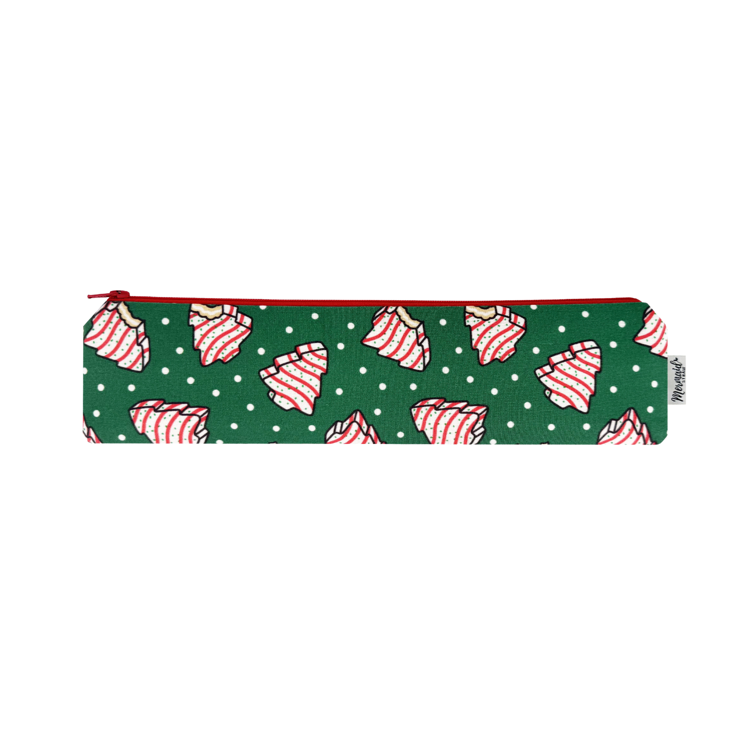 Christmas Tree Cakes Zipper Pouch