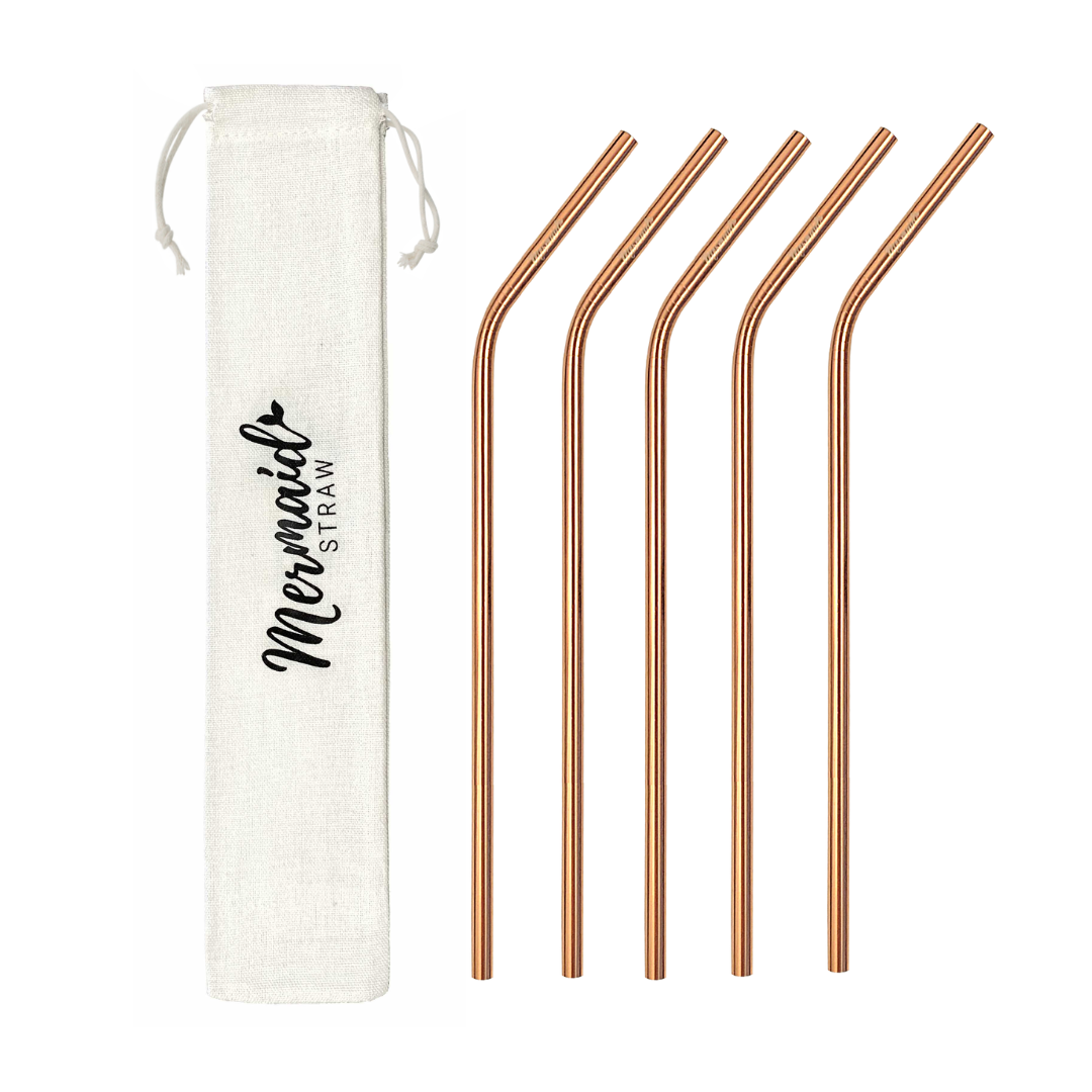 6mm Stainless Steel Straws Packs