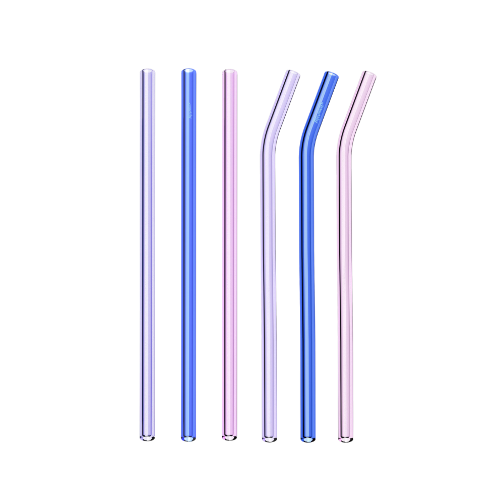 Tumbler Glass Straw Packs - Cotton Candy