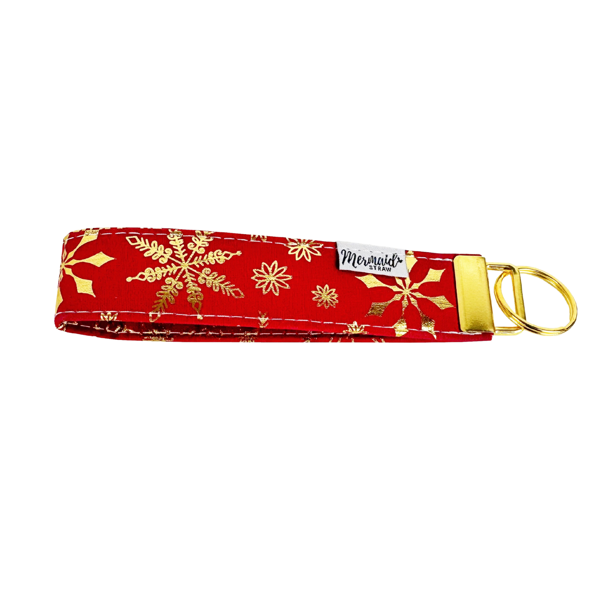 Crimson Christmas Keychain