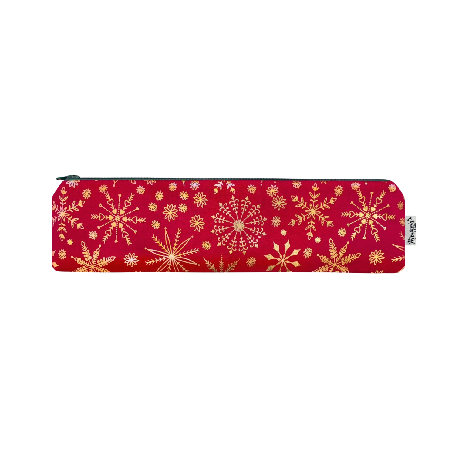 Crimson Christmas Zipper Pouch