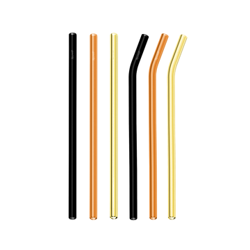 Tumbler Glass Straw Packs - Fireside