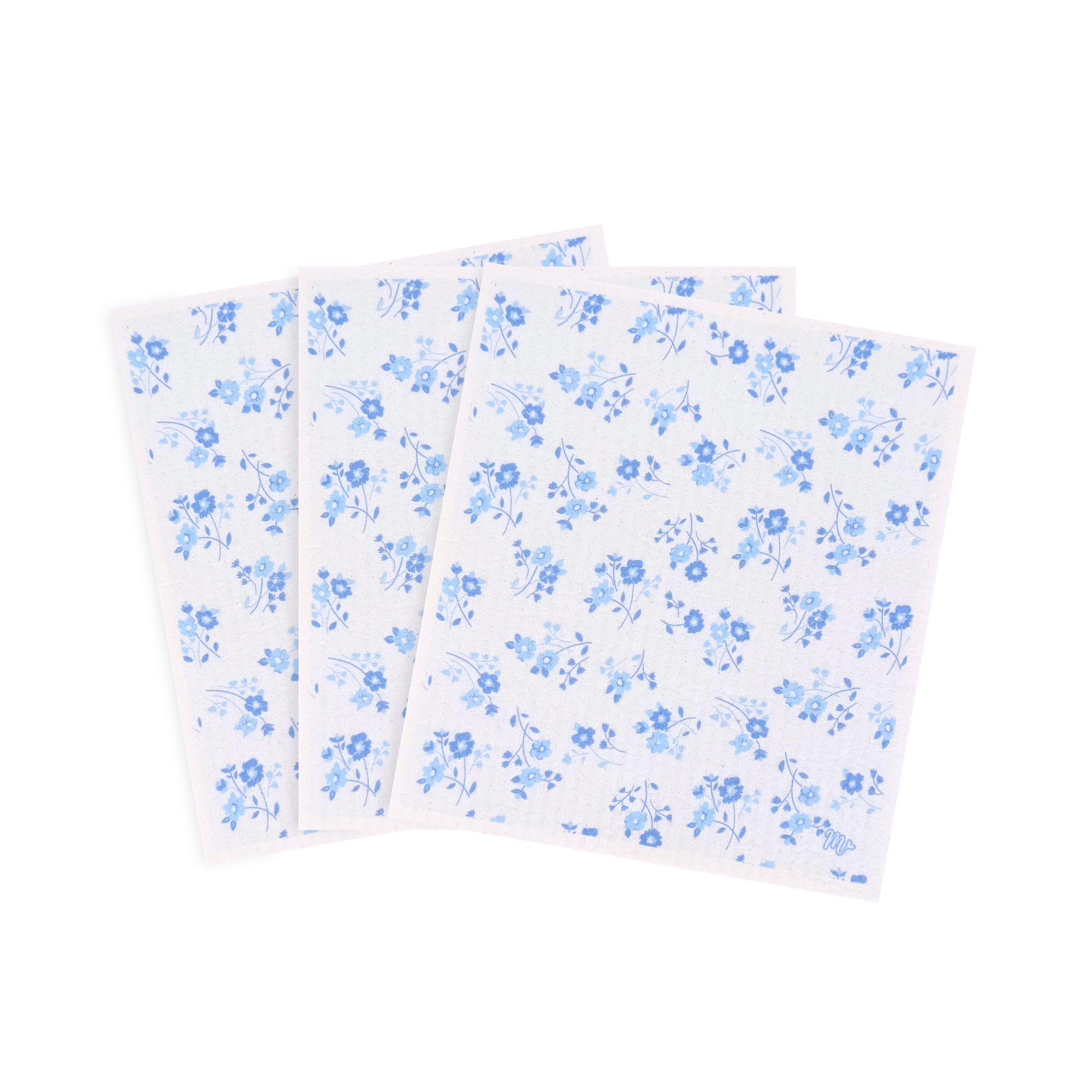 Forget Me Not Swedish Dishcloths