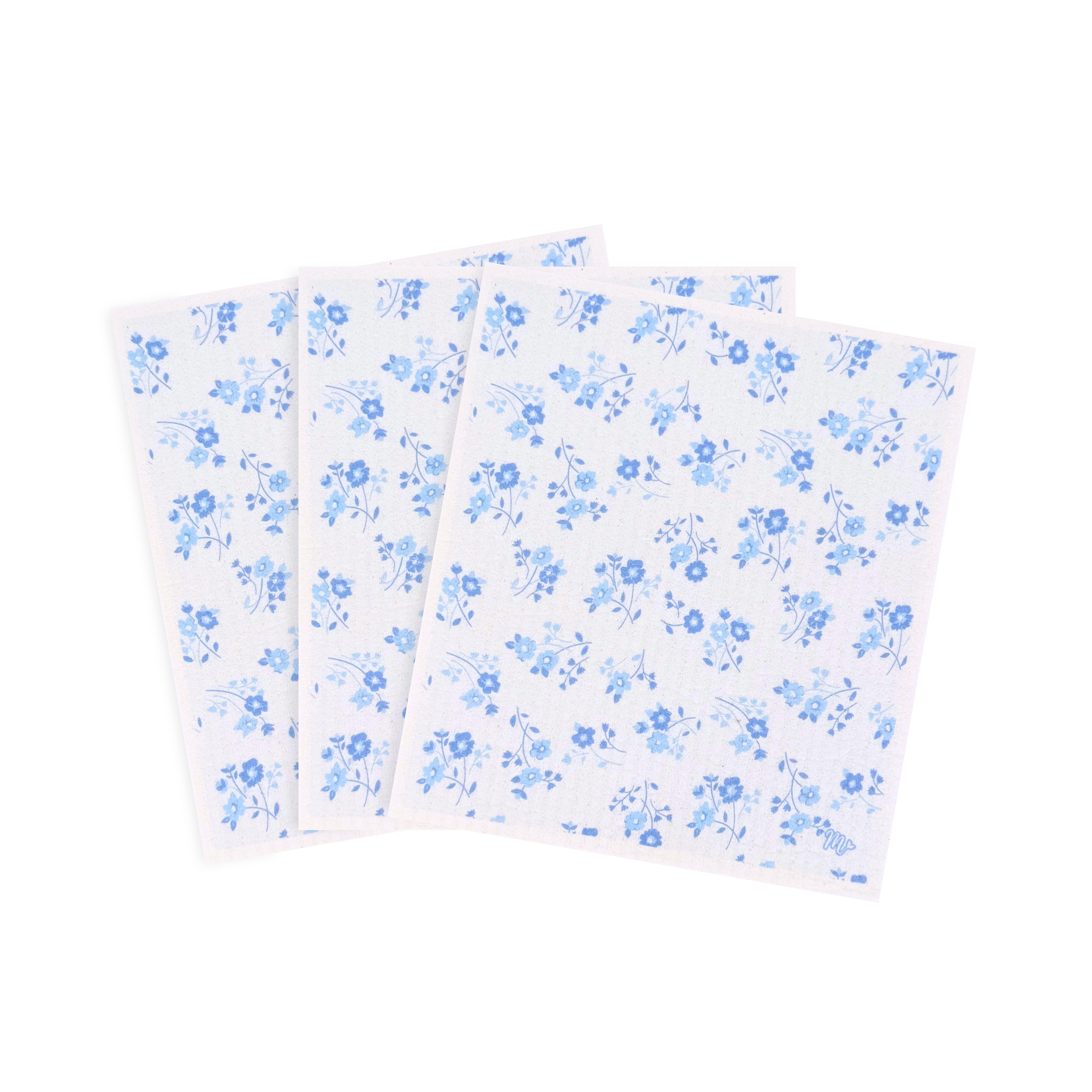 Forget Me Not Swedish Dishcloths