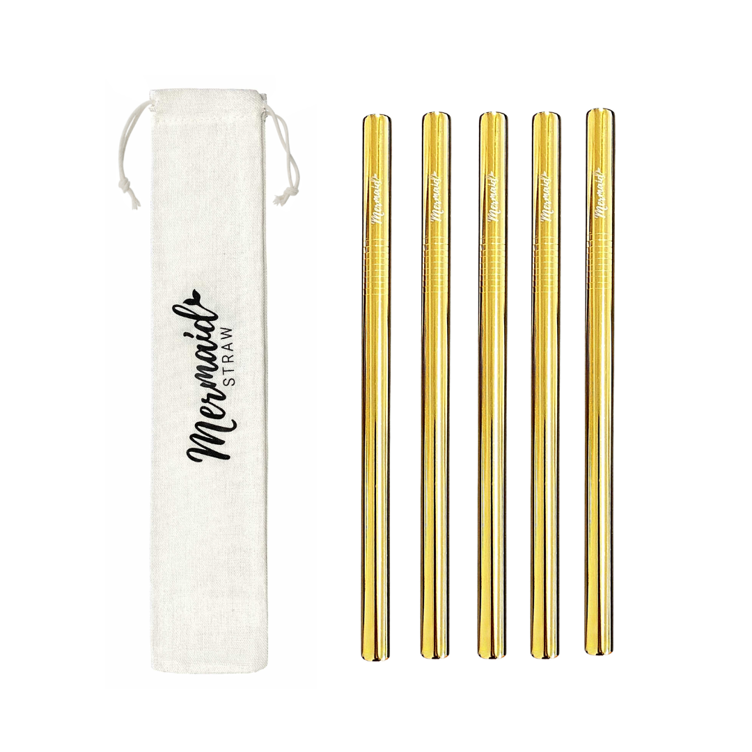 12mm Stainless Steel Straw Packs