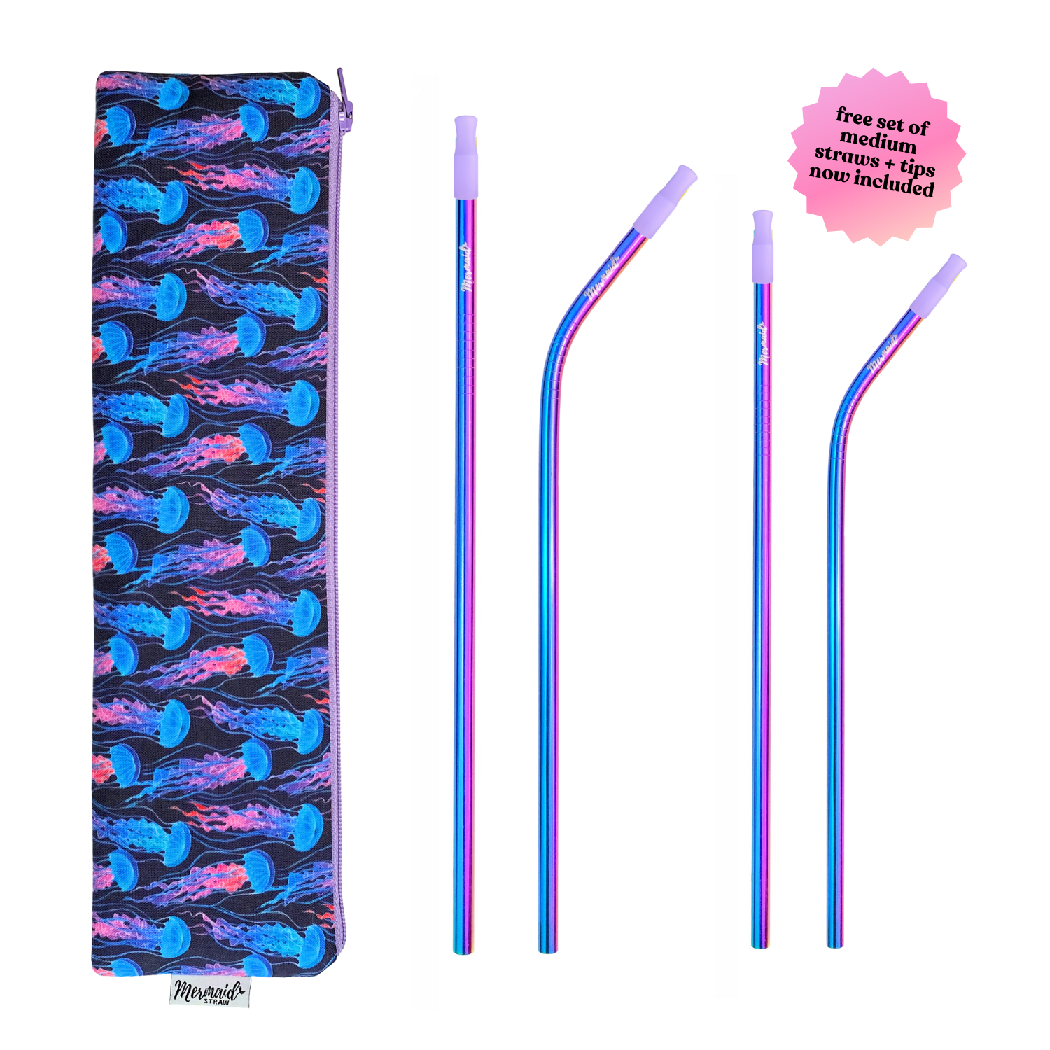 Jellyfish Straw Pack