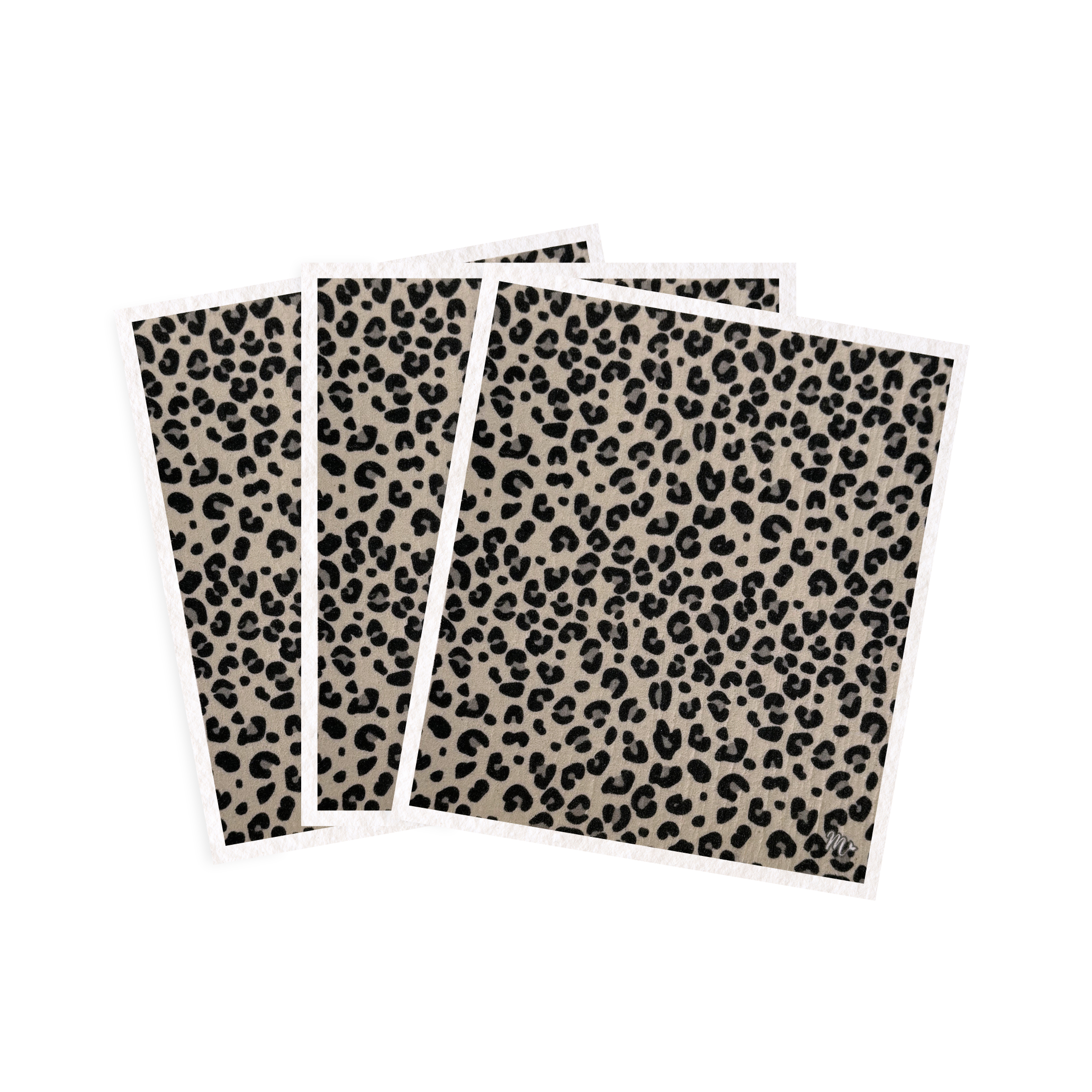 Leopard Swedish Dishcloths