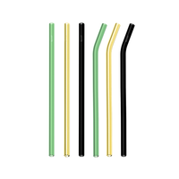 Tumbler Glass Straw Packs