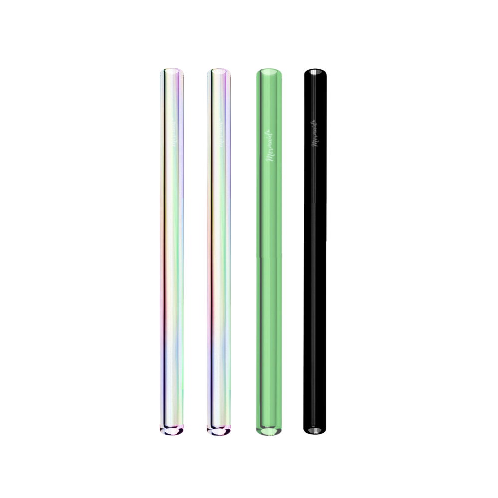Smoothie Glass Straw Packs - Midnight Prism