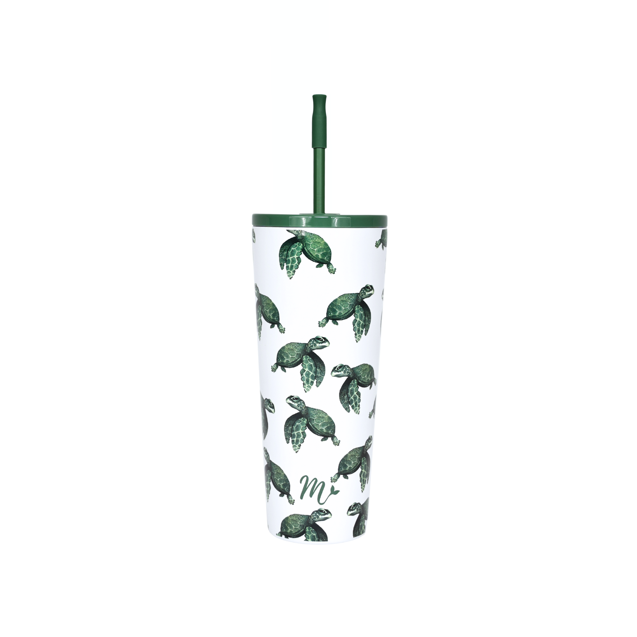 Lets go Nature'al Insulated Smoothie Cup 500ml - Earth Turtle