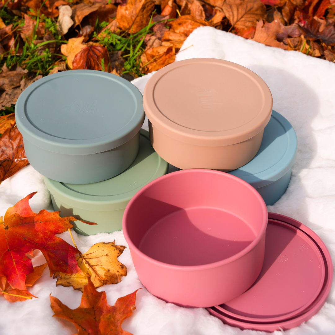 Fall Silicone Bento Bowls