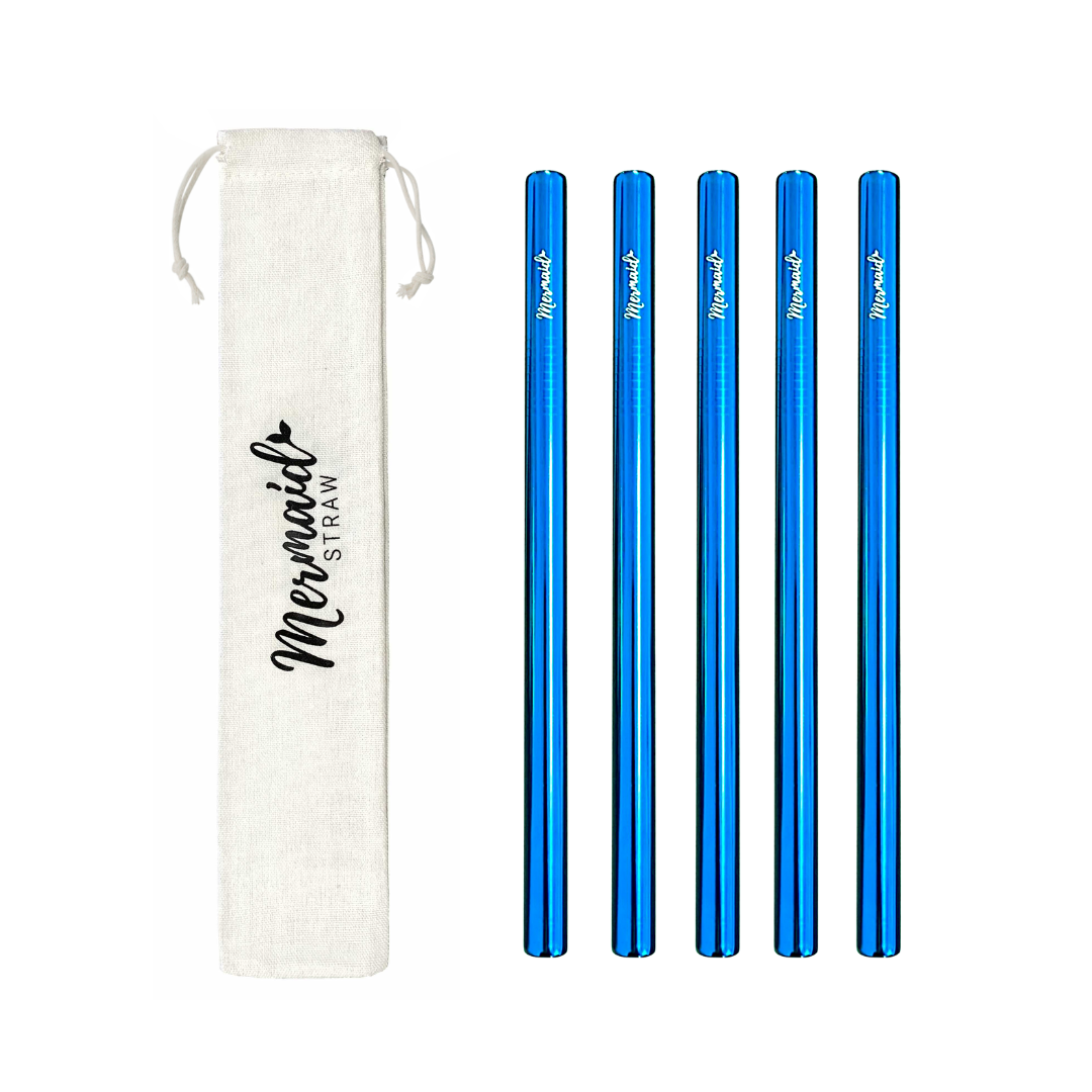 12mm Stainless Steel Straw Packs