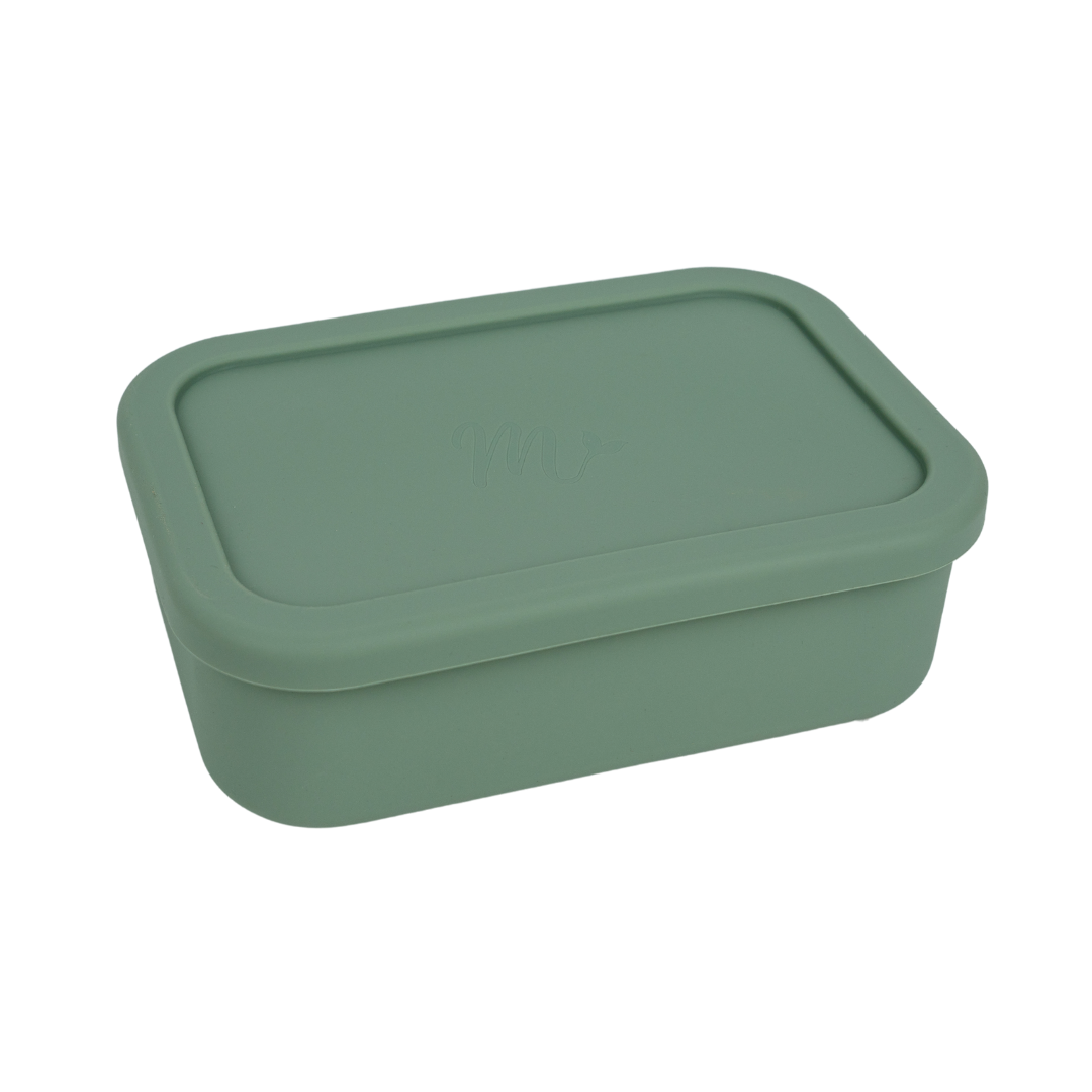 Sage Silicone Bento Box