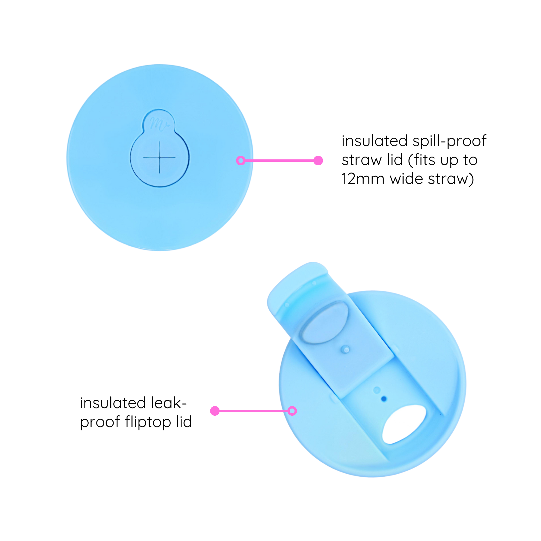 Silicone Cup Lid Glass Drink Cover All-Matching Cup Covers with Straw Hole  Cup & Mug Accessories Blue 