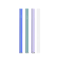 Smoothie Glass Straw Packs - Cool Tone