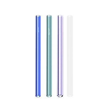 Smoothie Glass Straw Packs - Cool Tone