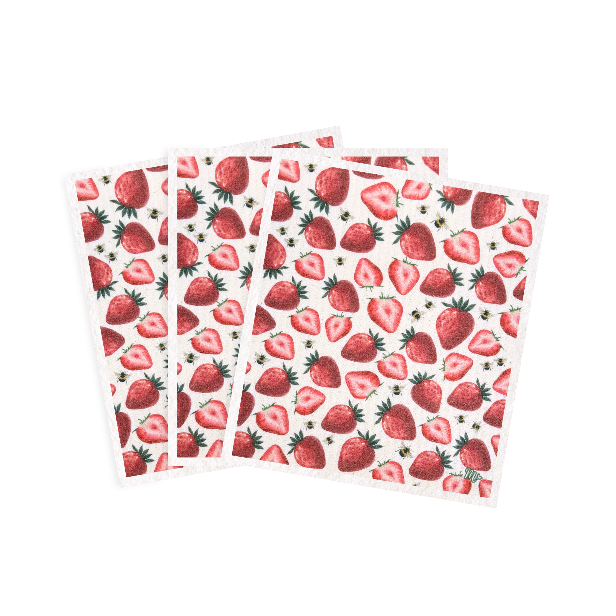 Strawberry Something Swedish Dishcloths