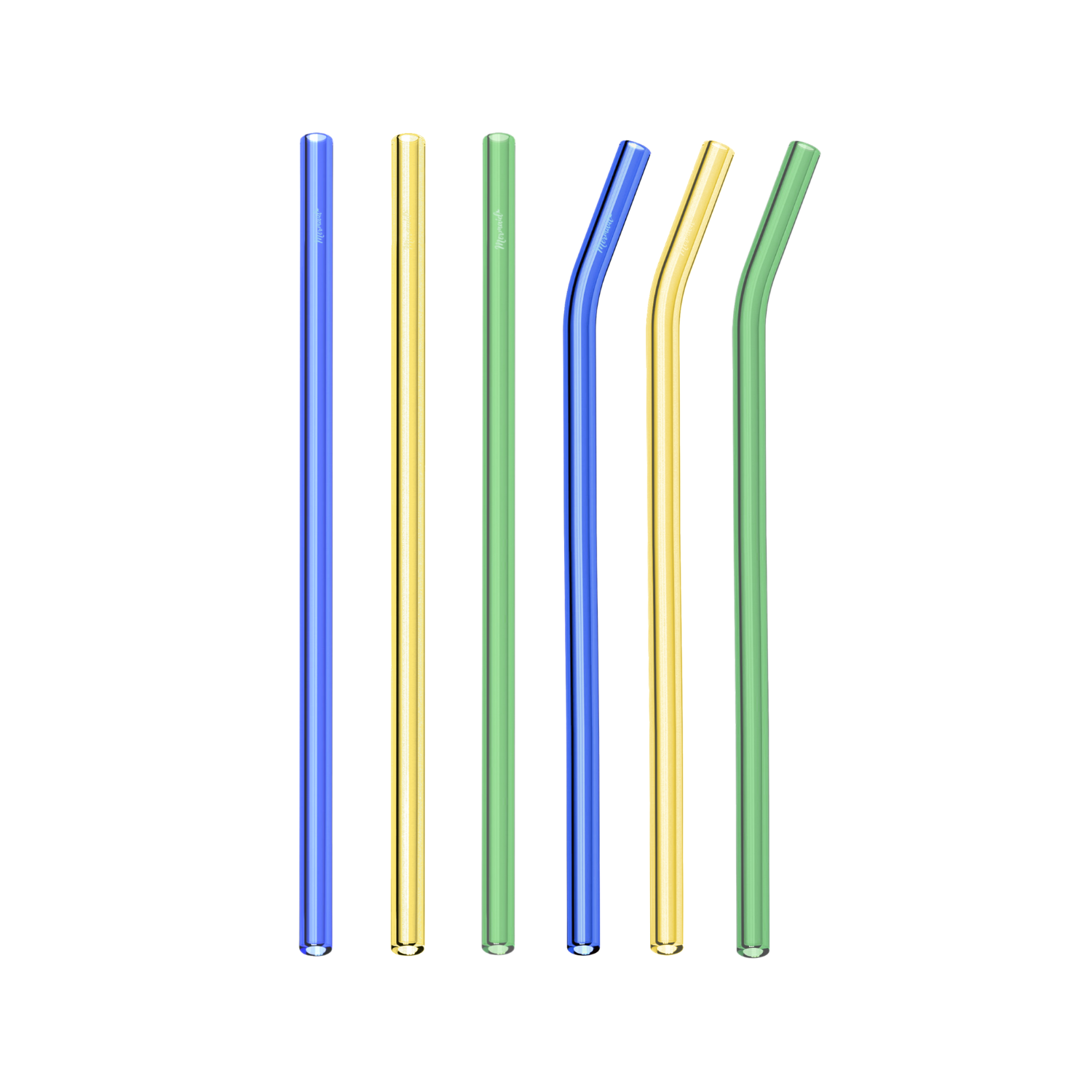 Tumbler Glass Straw Packs - Sunny Day