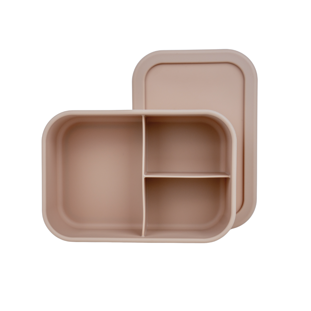 Taupe Silicone Bento Box