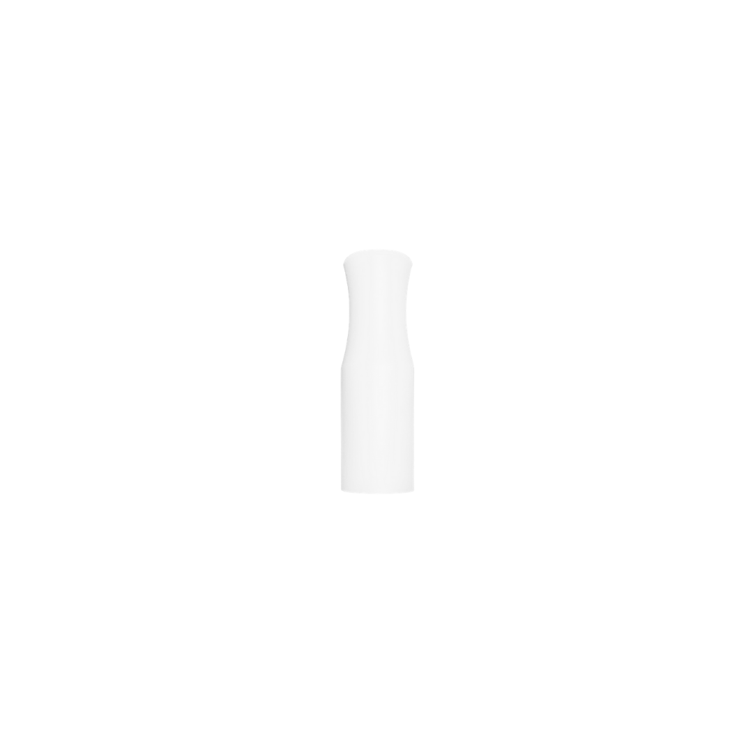 8mm in diameter, clear silicone tip