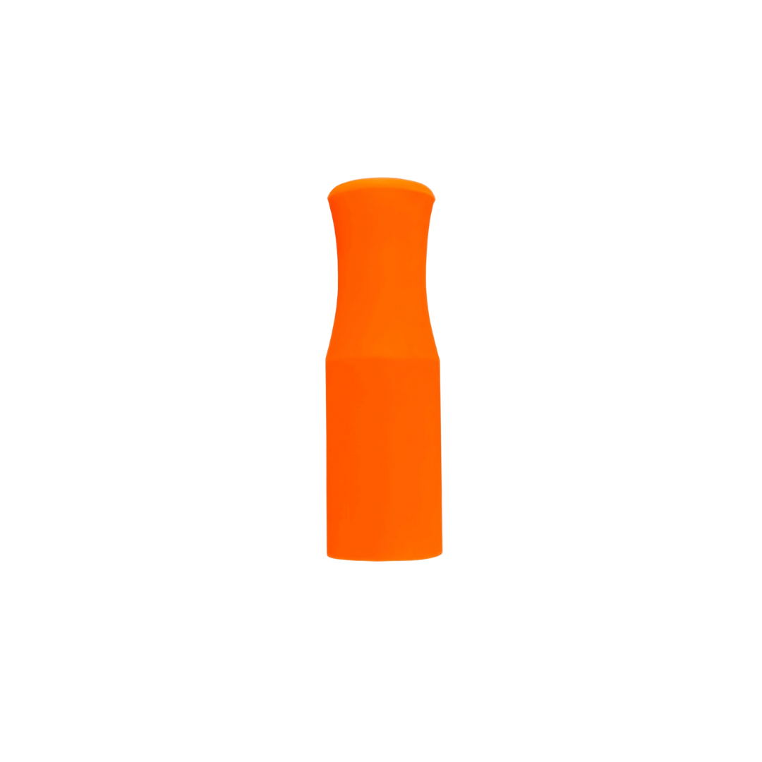 12mm in diameter, orange silicone tip